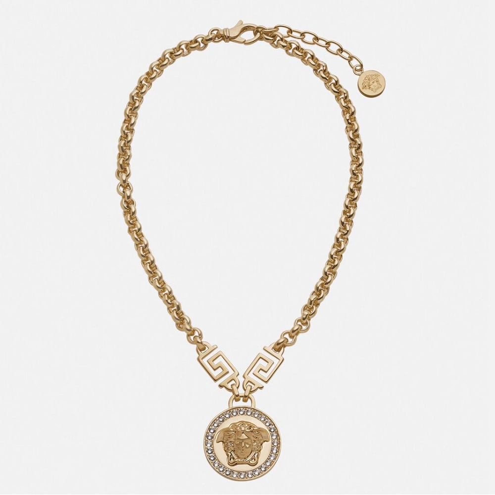 Versace La Medusa Necklace New in Box